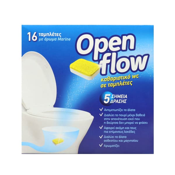 Open Flow Wc Tabs Ταμπλέτες WC