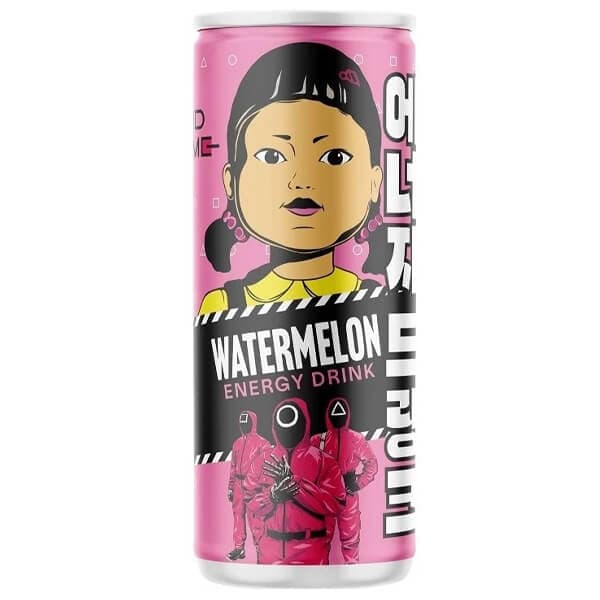 Squid Game Energy Drink Watermelon Energy Drinks