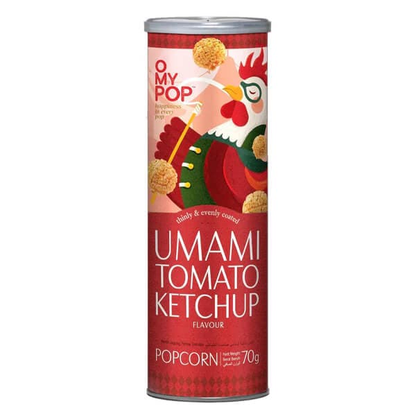 Ποπ Κορν Tomato Ketchup Omypop Pop Corn
