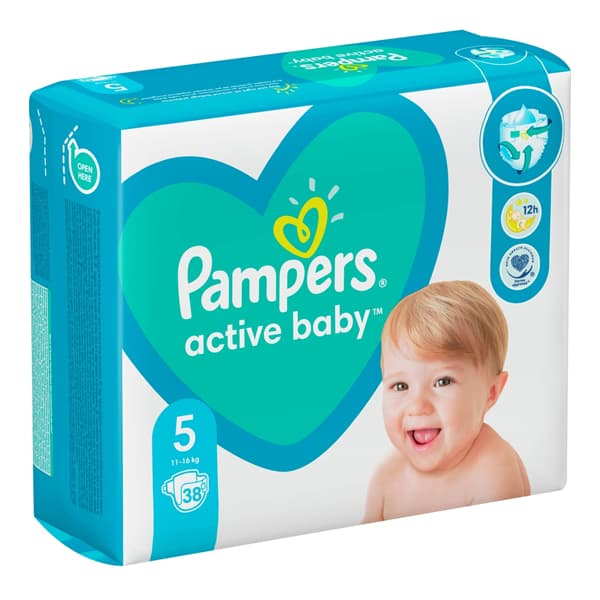 Pampers Active Baby Βρεφικές Πάνες