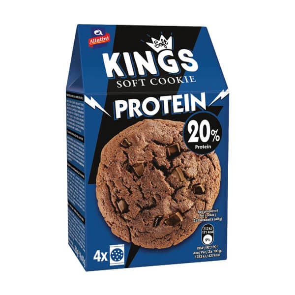 Soft Kings Cookie Protein Αλλατίνη Μπισκότο