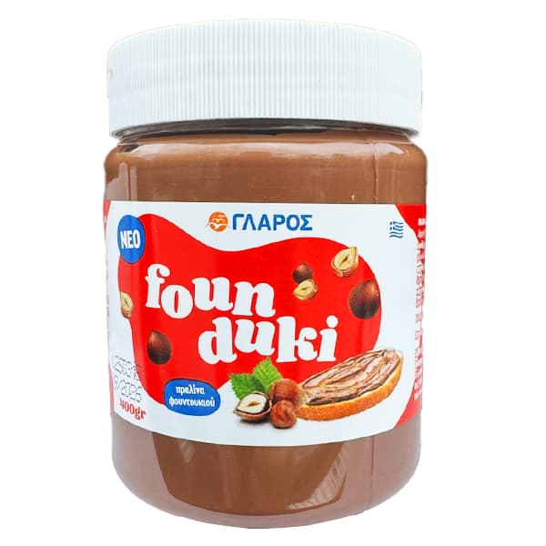Πραλίνα Γλαρος Founduki Πραλίνες