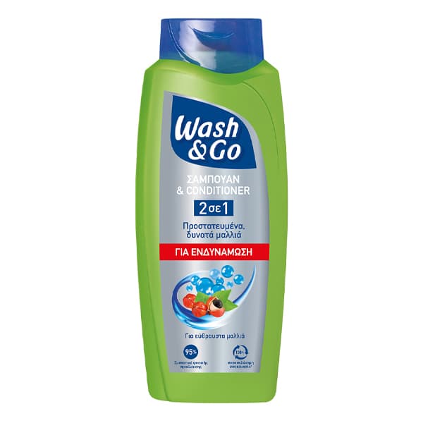 Shampoo Wash and Go 2 In 1 Σαμπουάν