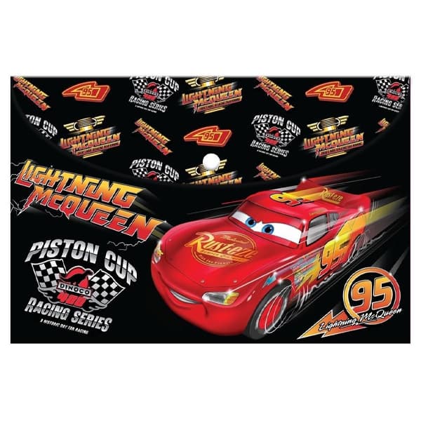 Φάκελος Κουμπί Cars Γραφική Ύλη
