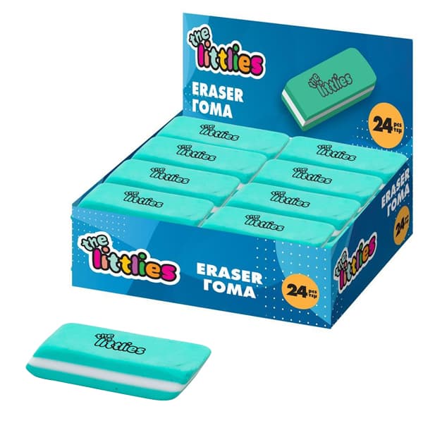 Γόμα Πράσινη The Littlies Γόμα
