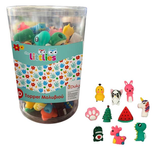 The Littlies Topper Μολυβιού 3D Σχολικά Είδη