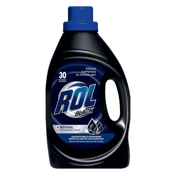 Υγρό Πλυντηρίου Rol Black Φροντίδα Ρούχων