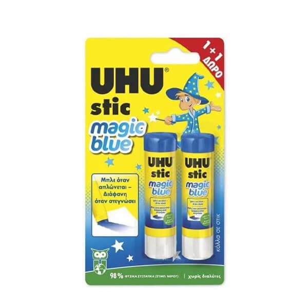 Κόλλα Uhu Stic Magic 2x8.2gr Κόλλα Στιγμής