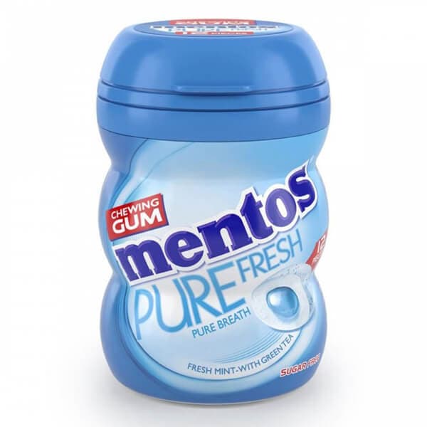 Τσίχλες Mentos Pure Fresh Freshmint Τσίχλες