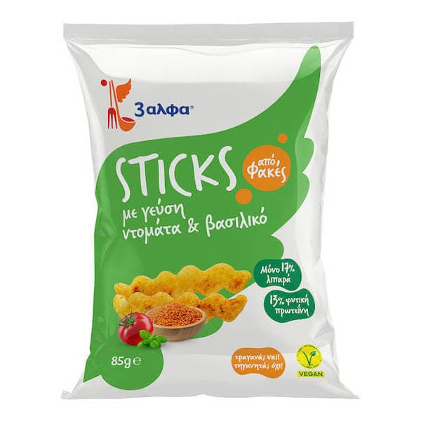 Sticks Ντομάτα και Βασιλικός 3Α Πατατάκια