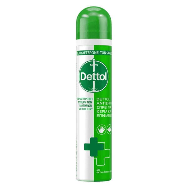 Dettol Spray 2 Ιν 1 Απολυμαντικό