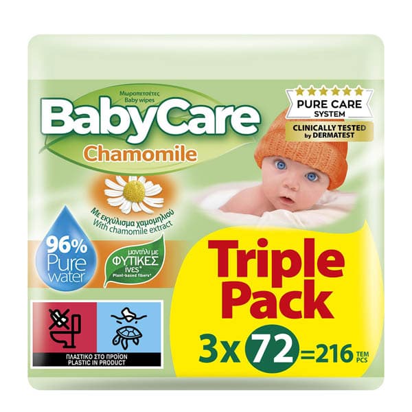 Μωρομάντηλα Chamomile Babycare Μωρομάντηλα