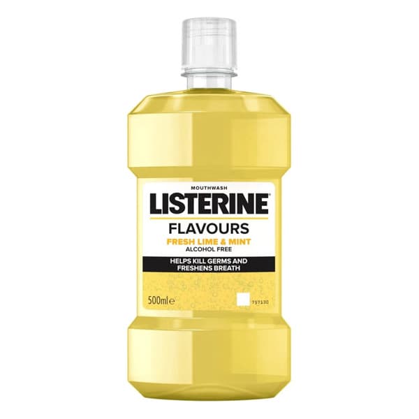 Listerine Fresh Lime and Mint Στοματικό Διάλυμα