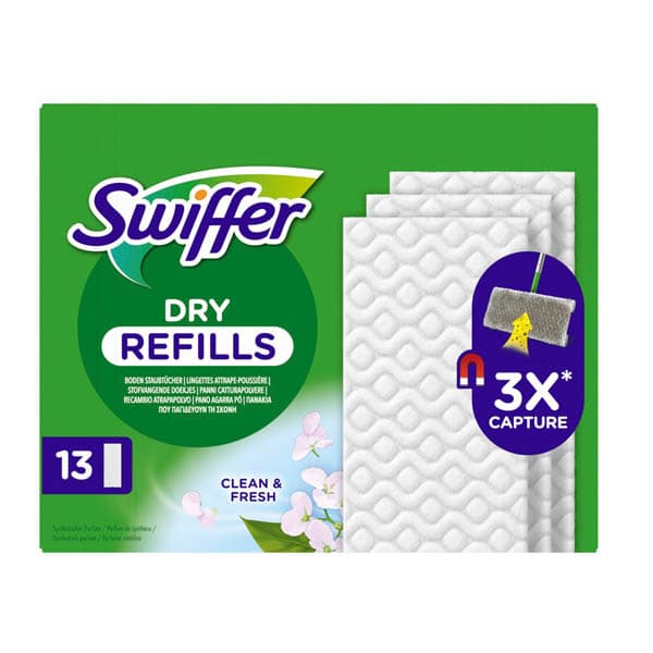 Ανταλλακτικά Στεγνά Πανάκια Swiffer Πανάκια Καθαρισμού