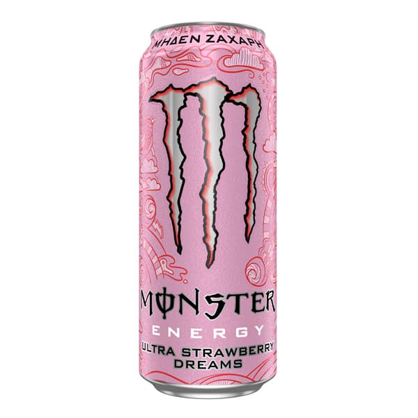 Energy Drink Monster Ultra Strawberry Energy Drinks