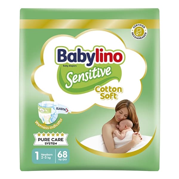 Πάνα Sensitive No1 Babylino Βρεφικές Πάνες