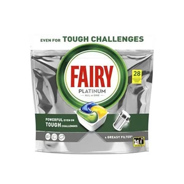 Fairy Caps Platinum Καθαριστικά Πλυντηρίου Πιάτων