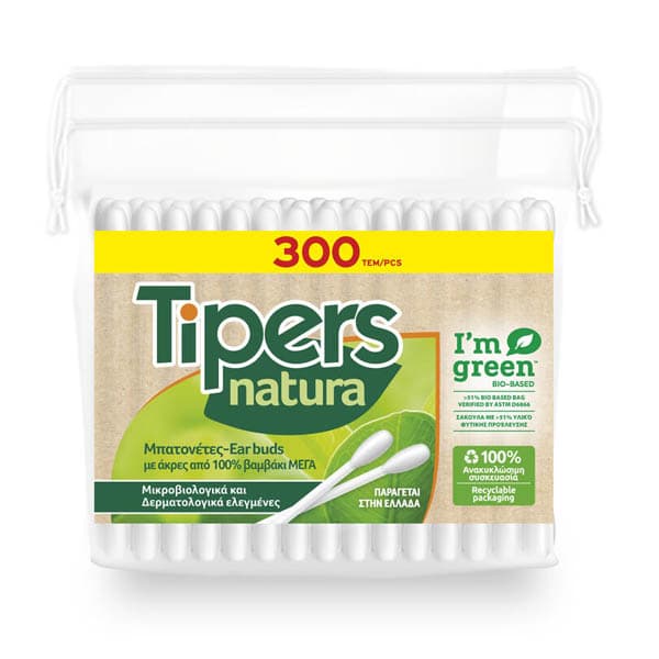 Ωτοκαθαριστές Tipers Natura Μπατονέτες