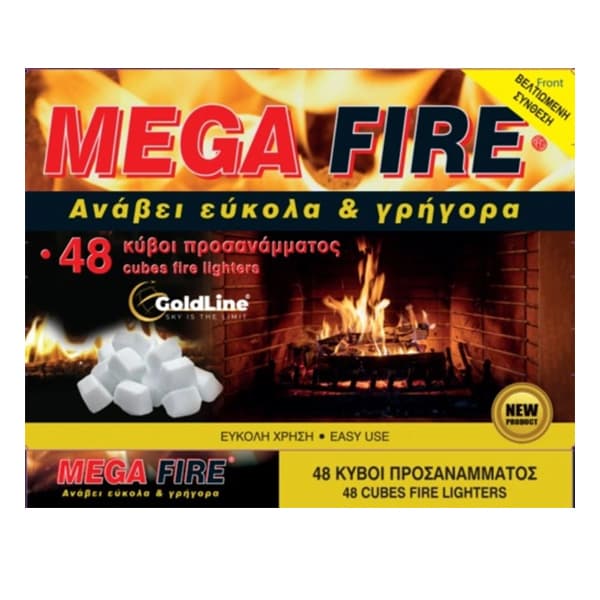 Προσάναμμα Τζακιού Mega Fire Προσάναμμα