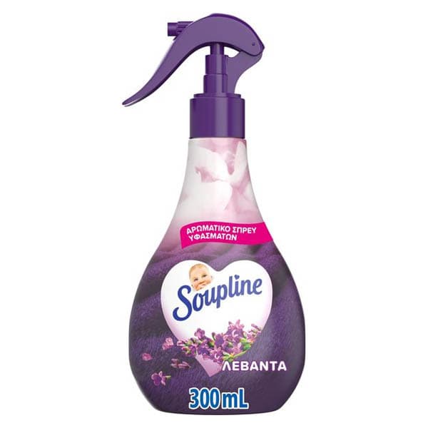 Spray Υφασμάτων Λεβάντα Soupline 300ml Αρωματικό Υφασμάτων