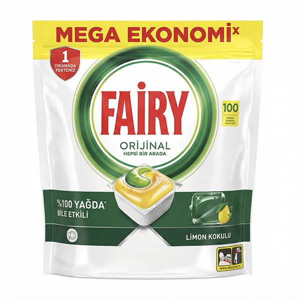 Fairy Caps Original 100τεμ. Απορρυπαντικό Πλυντηρίου Πιάτων