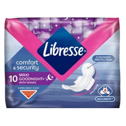 Libresse Maxi Night Σερβιέτες
