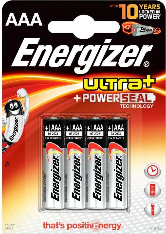 Αλκαλική Μπαταρία Aaa Energizer Μπαταρία