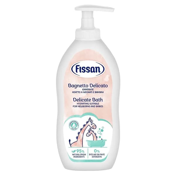 Αφρόλουτρο Delicato Fissan Baby Βρεφικό Αφρόλουτρο