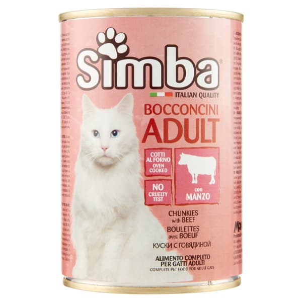 Γατοτροφή Simba Βοδινό Γατοτροφή