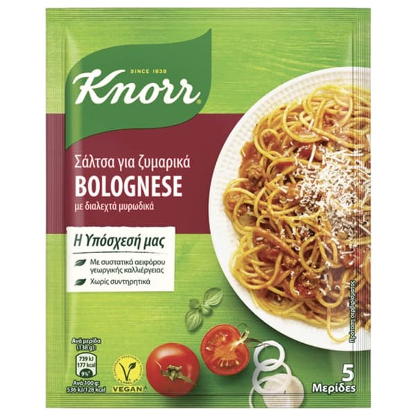 Σάλτσα Μπολονέζ Knorr Σάλτσες Μαγειρικής
