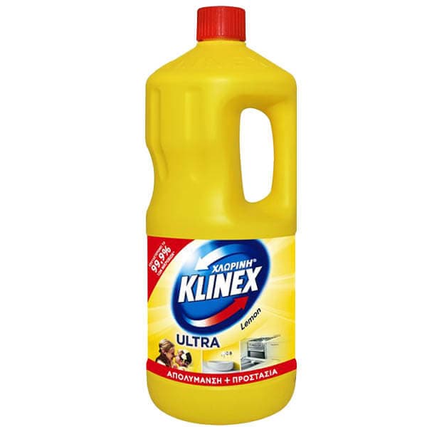 Χλωρίνη Παχύρευστη Klinex Λεμόνι 2lit Χλωρίνη