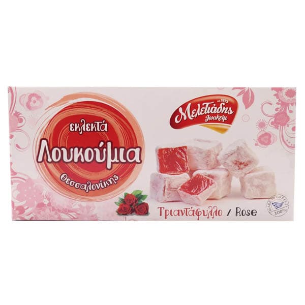 Λουκούμια Τριαντάφυλλο Μελετιάδη Γλυκά