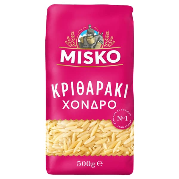 Κριθαράκι Χονδρό Μίσκο Ζυμαρικά
