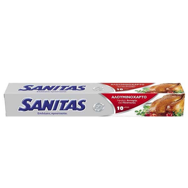 Αλουμινόχαρτο Sanitas Είδη Κουζίνας
