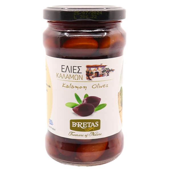 Ελιές Καλαμών Μπρέτας 314ml Βάζο Ελιές