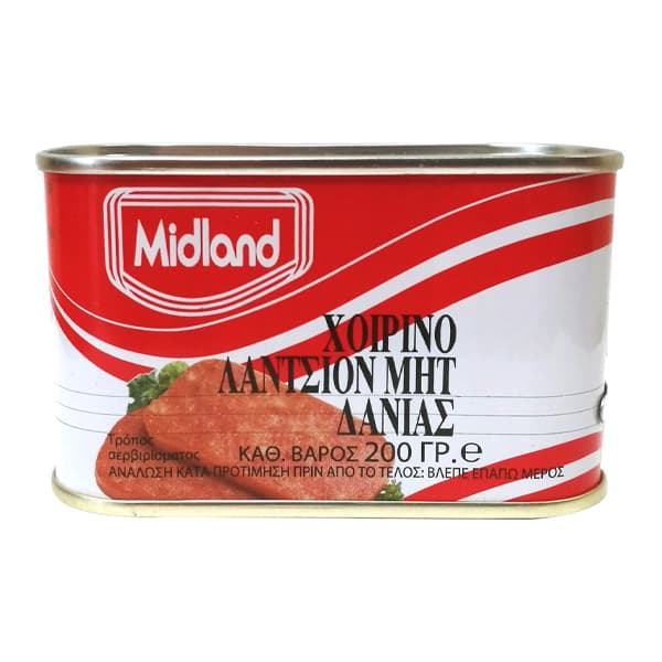 Luncheon Meat Midland Pork Κονσέρβες Κρέατος