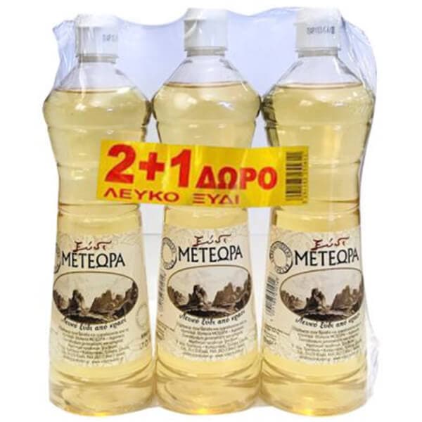 Ξύδι Λευκό Μετέωρα 400ml 2+1 Δώρο Ξύδι Λευκό
