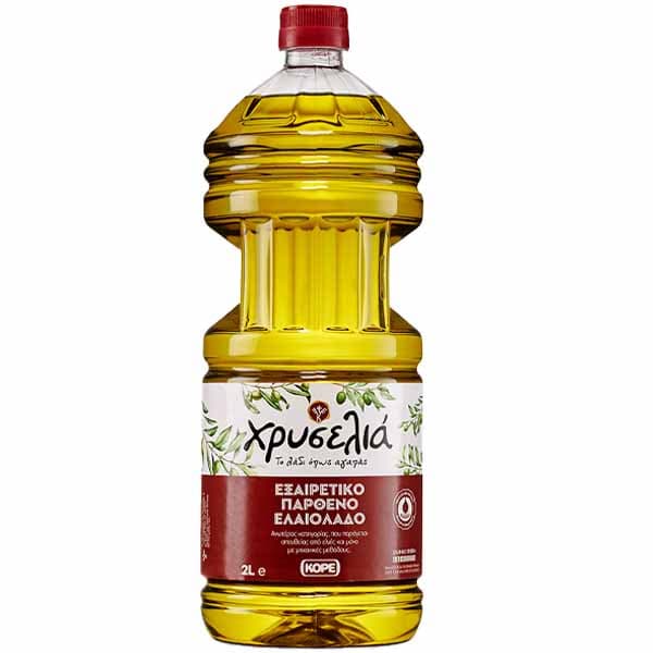 Ελαιόλαδο Έξτρα Παρθένο Χρυσελία 2lit Ελαιόλαδο