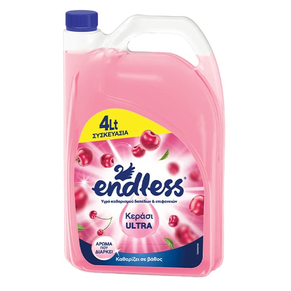 Καθαριστικό Δαπέδων Endless Κεράσι Υγρό Καθαριστικό