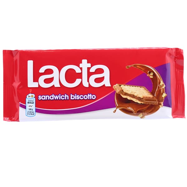 Σοκολάτα Lacta Sandwich Μίνι Μπισκότα Σοκολάτες