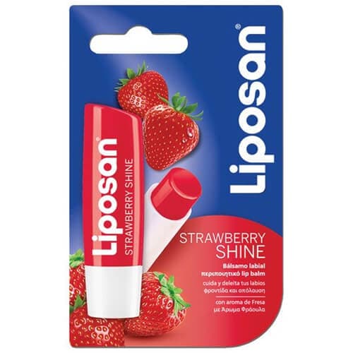 Liposan Strawberry Shine Φροντίδα Χειλιών