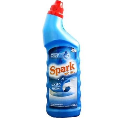 Wc Υγρό Τουαλέτας Spark Υγρό Καθαρισμού
