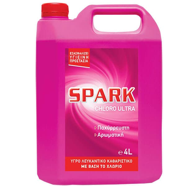Χλωρίνη Παχύρευστη Ροζ Spark Χλωρίνη