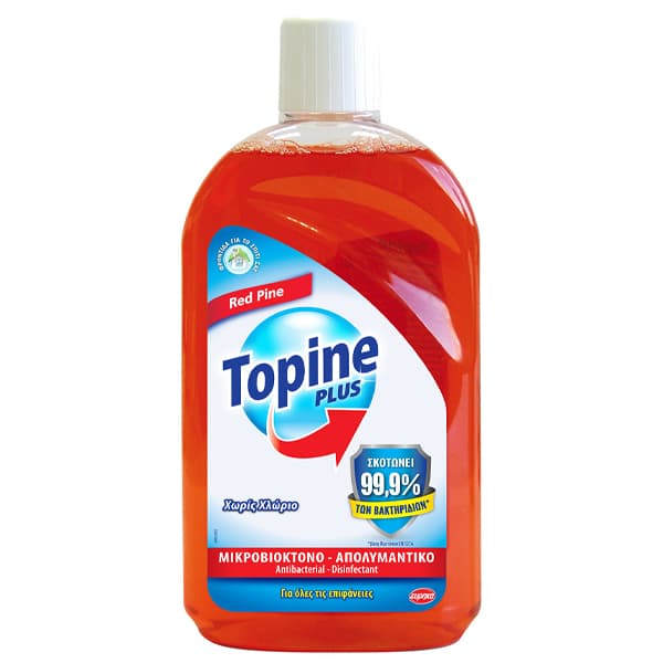 Απολυμαντικό red Pine Plus Topine Καθαριστικό Γενικής Χρήσης
