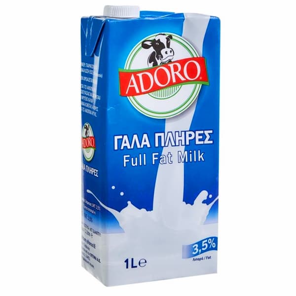 Γάλα Πλήρες Adoro Γάλα