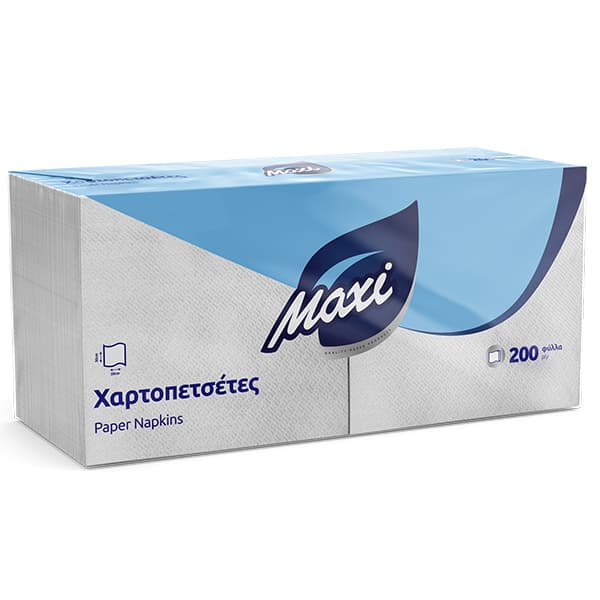 Χαρτοπετσέτα Maxi Λευκή Επαγγελματική