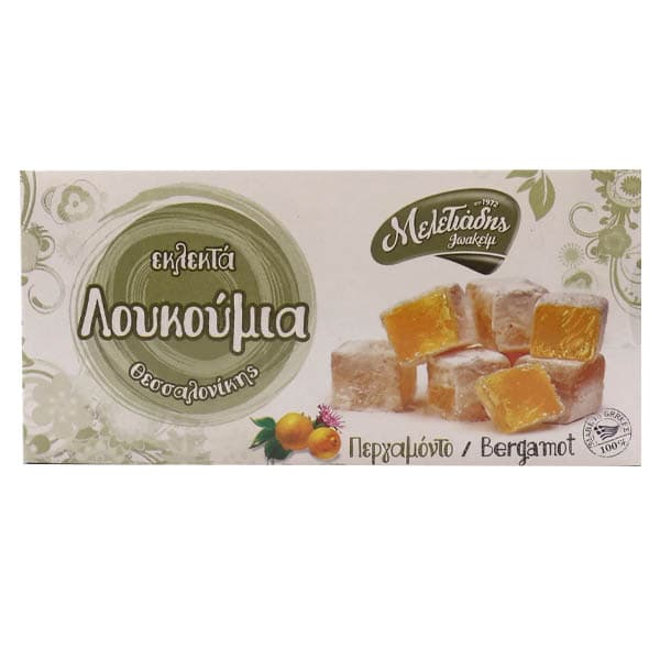 Λουκούμια Περγαμόντο Μελετιάδη Γλυκά & Ζαχαρωτά