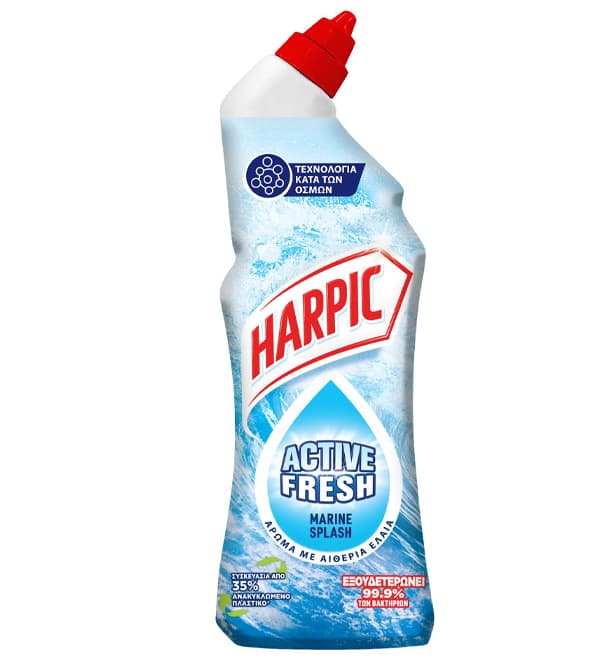 Harpic Gel Active Fresh Marine Splash Καθαριστικό WC