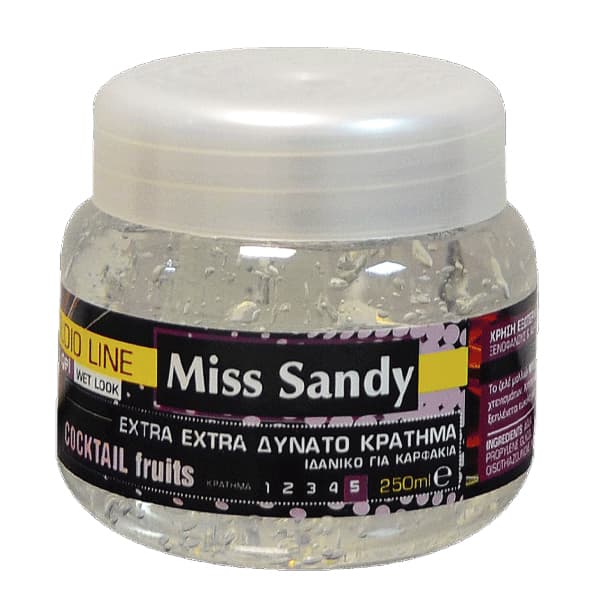 Gel Miss Sandy Extra Δυνατό Κράτημα Styling