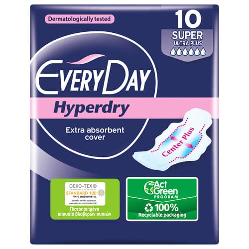 Σερβιέτες Everyday Super Ultra Plus Σερβιέτες